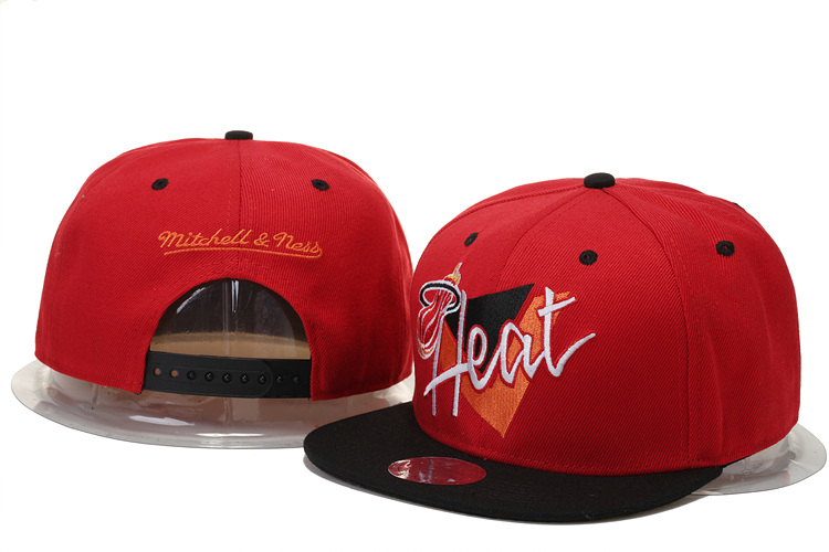 NBA Miami Heat MN Snapback Hat #140